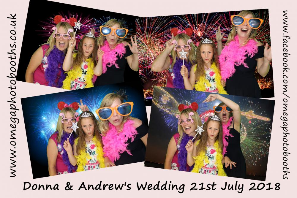 Donna & Andrew's Wedding | View more photos from the event at gallery.omegaphotobooths.co.uk/u/Omega-Photobooths/Donna-Andrews-Wedding